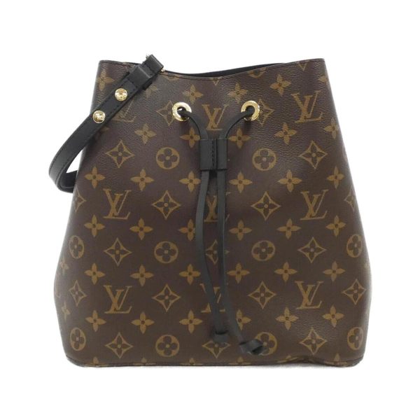 2600069433269 1 b Louis Vuitton Monogram Neo Noe Shoulder Bag Brown