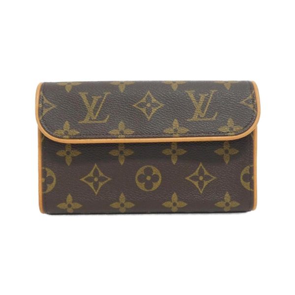 2600070143447 1 b Louis Vuitton Monogram Pochette Florentine Waist Bag Brown