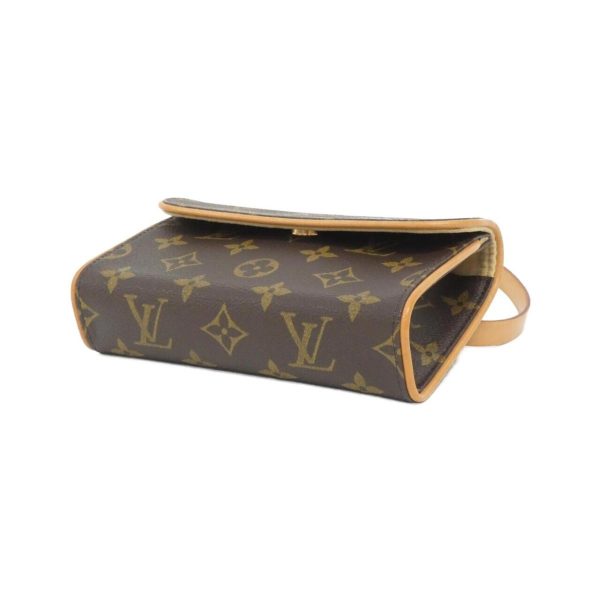 2600070143447 3 b Louis Vuitton Monogram Pochette Florentine Waist Bag Brown