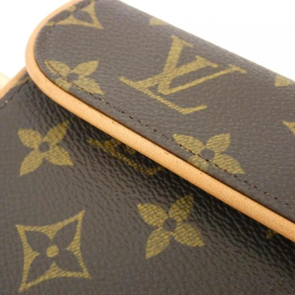 2600070143447 4 b Louis Vuitton Monogram Pochette Florentine Waist Bag Brown