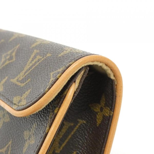 2600070143447 5 b Louis Vuitton Monogram Pochette Florentine Waist Bag Brown