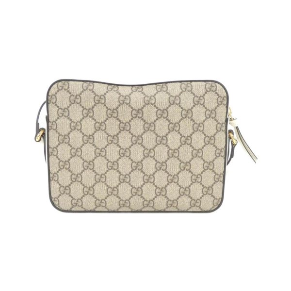 2600070152746 2 b Gucci Housebit 1955 Leather Shoulder Bag Beige