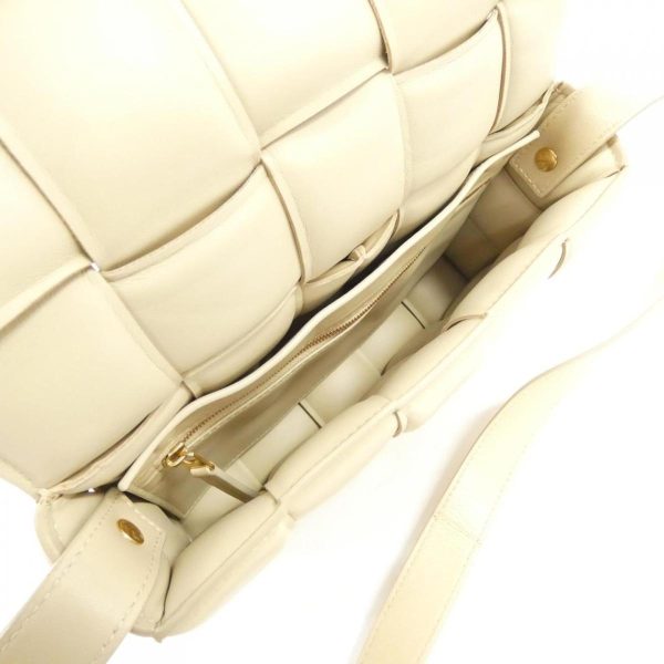 2600070312133 9 b Bottega Veneta Intrecciato Leather Shoulder Bag Beige