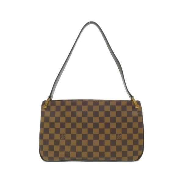 2600070329704 2 b Louis Vuitton Damier Aubergine Canvas Shoulder Bag Brown