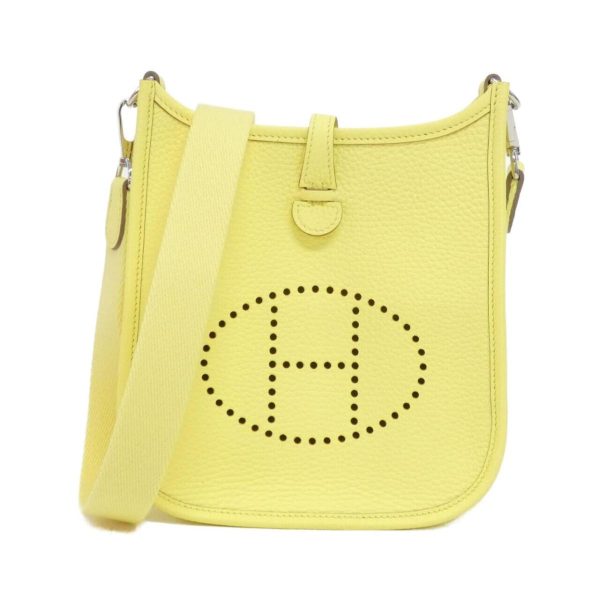 2600070330885 1 b Hermes Evelyn Amazon Shoulder Bag Yellow