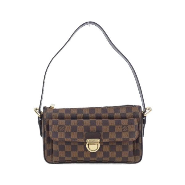 2600070333244 1 b Louis Vuitton Ravello GM Damier Shoulder Bag Brown