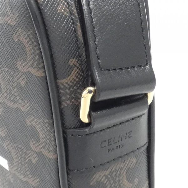 2600070390988 5 b Celine Shoulder Bag Canvas Black