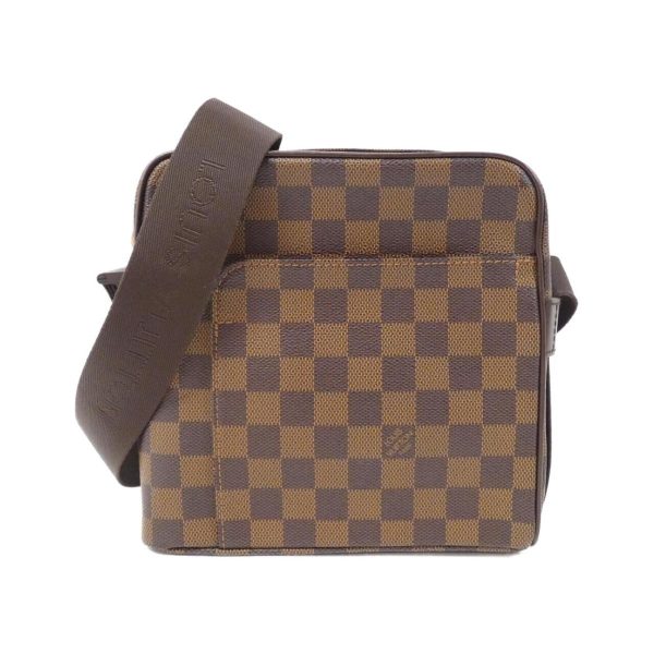 2600071102580 1 b Louis Vuitton Olaf PM Damier Shoulder Bag Brown