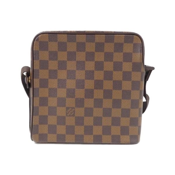 2600071102580 2 b Louis Vuitton Olaf PM Damier Shoulder Bag Brown