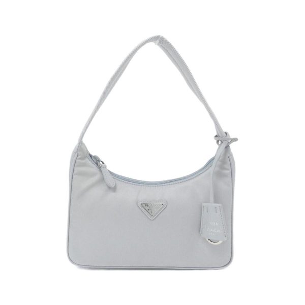 2700038758314 1 b Prada Leather Shoulder Bag White