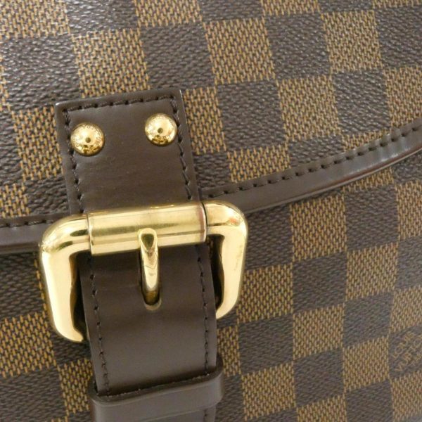 2700038763646 6 b Louis Vuitton Highbury Damier Ebene Canvas Shoulder Bag Brown