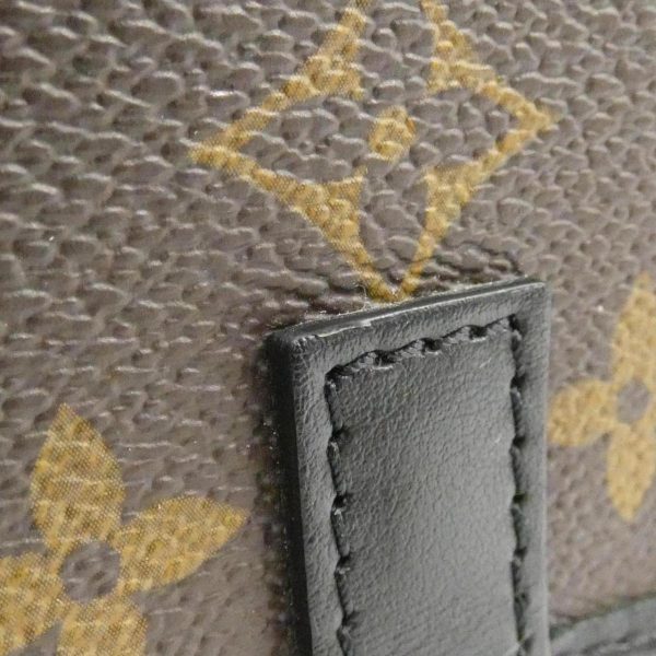 2700038808163 4 b Louis Vuitton Monogram Macassar Christopher Wearable Wallet Shoulder Bag Brown