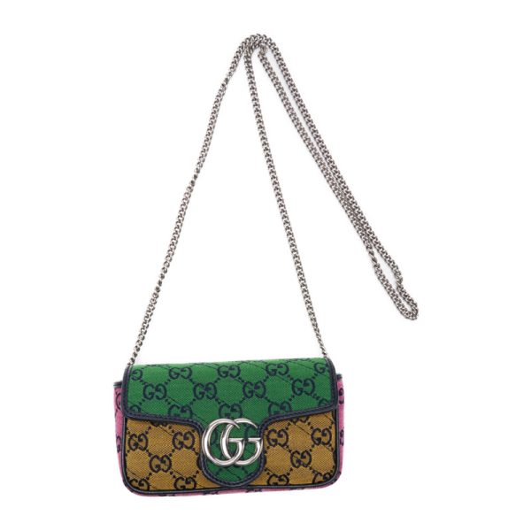 3 Gucci GG Marmont Leather Mini Bag Multicolor