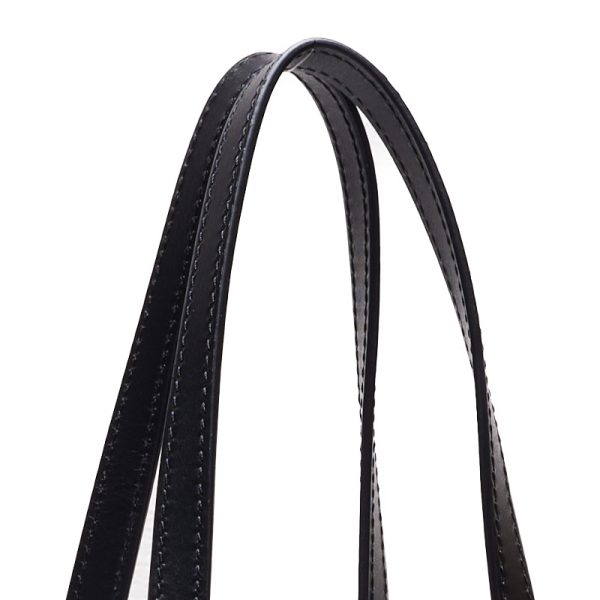 3 Louis Vuitton On The Go MM Jacquard Tote Bag Noir BlackWhite