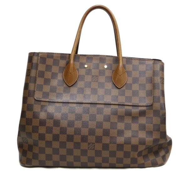 3 Louis Vuitton Ascot Tote Bag Damier Ebene