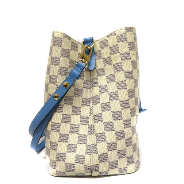 3 Louis Vuitton NeoNoe Damier Azur Shoulder Bag