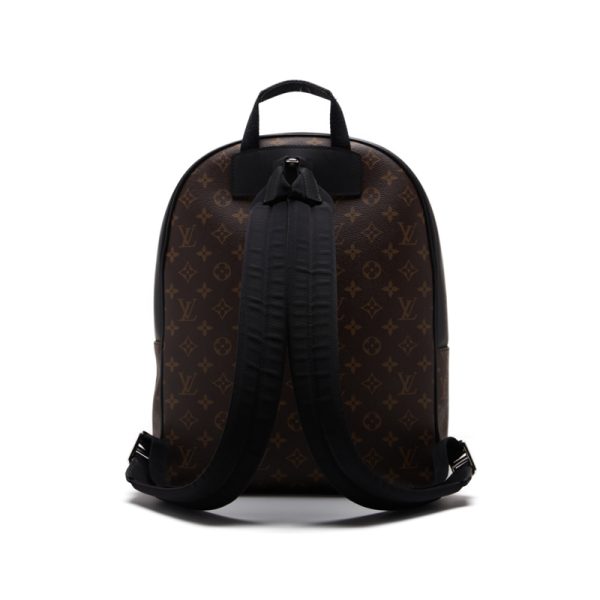 3 Louis Vuitton Monogram Josh Leather Backpack Brown
