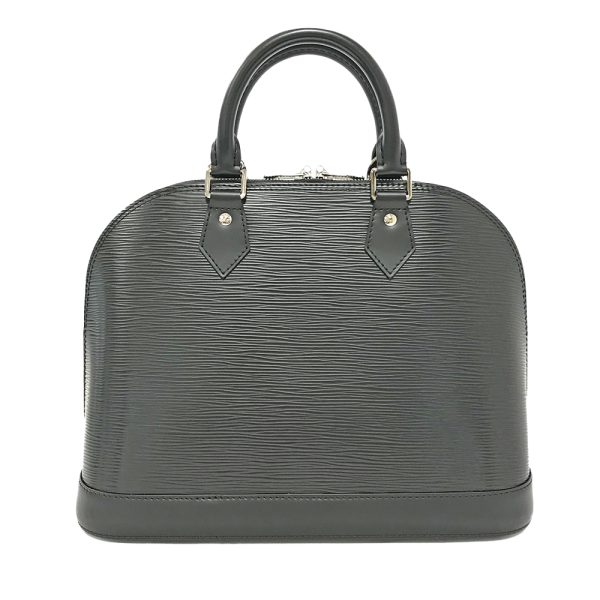 31003149315 251 02u Louis Vuitton Alma PM Epi Handbag Commuting Bag Noir Black