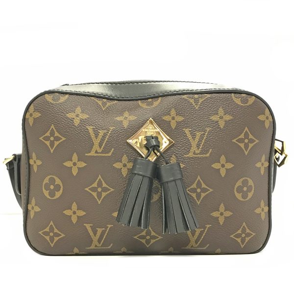 31004279315 279 02u Louis Vuitton Santonge Monogram Noir Crossbody Bag Shoulder Bag Brown Black