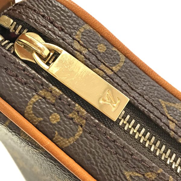 31004279315 280 11u Louis Vuitton Pochette Croissant Pm Handbag Monogram Shoulder Bag Brown