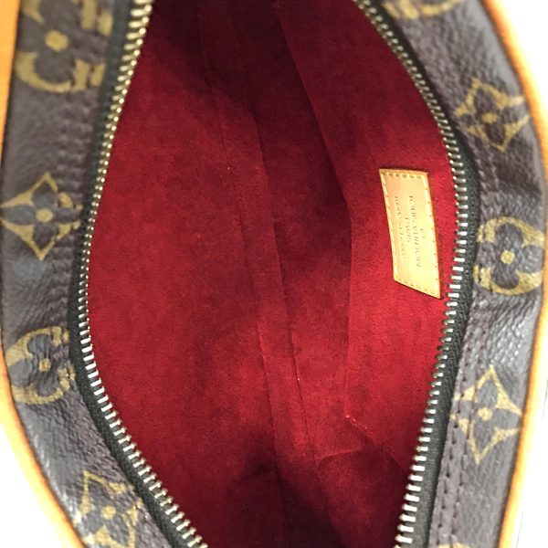 31004279315 280 13u Louis Vuitton Pochette Croissant Pm Handbag Monogram Shoulder Bag Brown