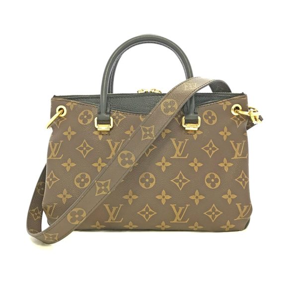 31004279315 305 03u Louis Vuitton Pallas BB Monogram Noir Shoulder Bag Handbag Brown