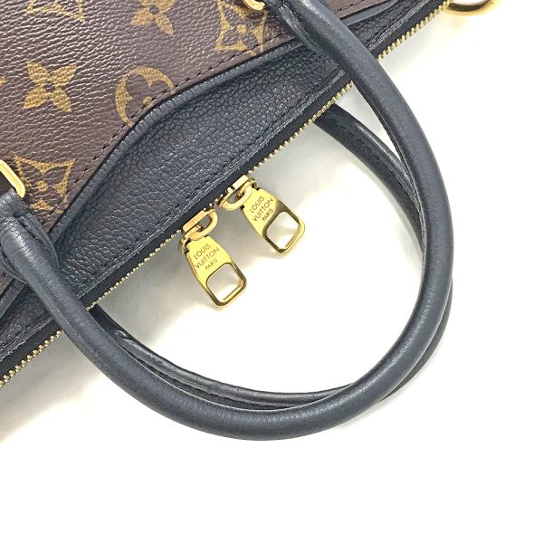 31004279315 305 09u Louis Vuitton Pallas BB Monogram Noir Shoulder Bag Handbag Brown