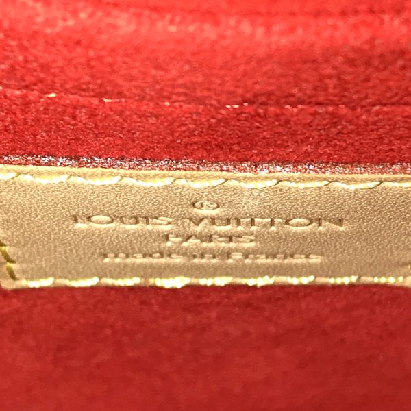 31004279315 403 08u Louis Vuitton Pallas BB Monogram Cerise Shoulder Bag Brown Red