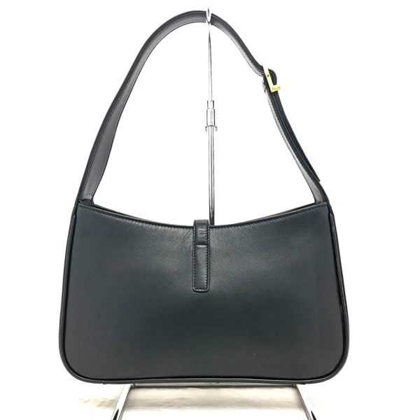 31005139315 1 02u Yves Saint Lauren Le Cincassette Leather Handbag Semi Shoulder Bag Black