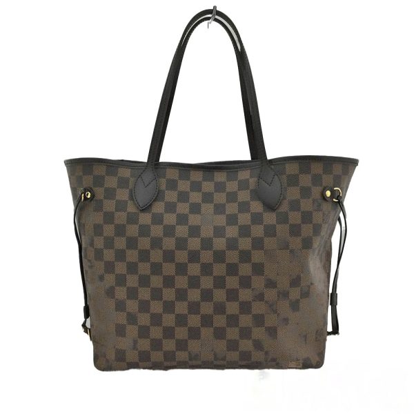 31005409310 89k01 1 transformed Louis Vuitton Neverfull MM Damier Ebene Handbag Tote Bag Brown