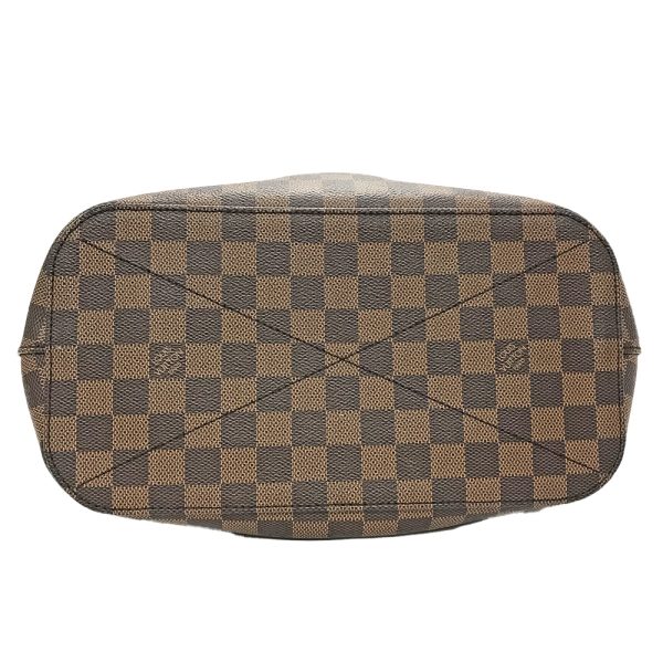 31005409315 115 04u Louis Vuitton Siena MM Damier Ebene Shoulder Bag Handbag Brown