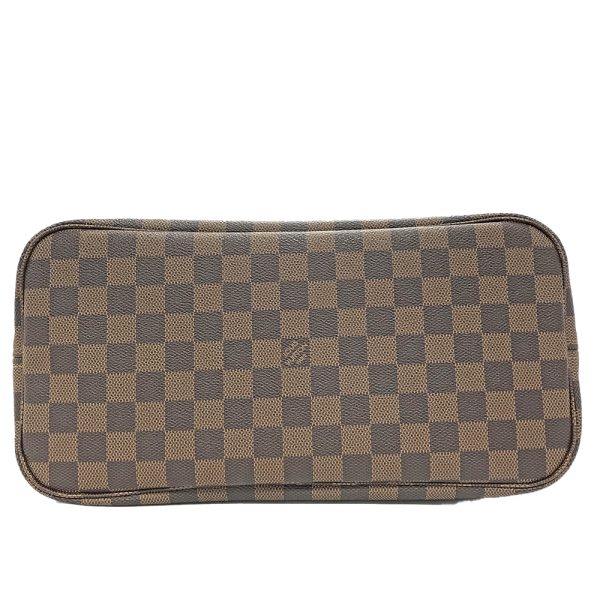 31005409315 48 04u Louis Vuitton Neverfull MM Damier Ebene Classic Large Bag Commuting Bag Brown