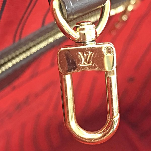 31005409315 48 05u Louis Vuitton Neverfull MM Damier Ebene Classic Large Bag Commuting Bag Brown