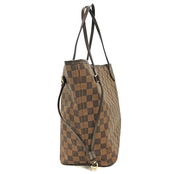 31005409318 68 04u Louis Vuitton Neverfull MM Damier Ebene Large Bag Commuting Bag Brown