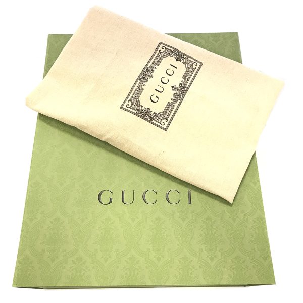 31005439315 15 11u Gucci Jumbo GG Canvas Leather Tote Bag Brown