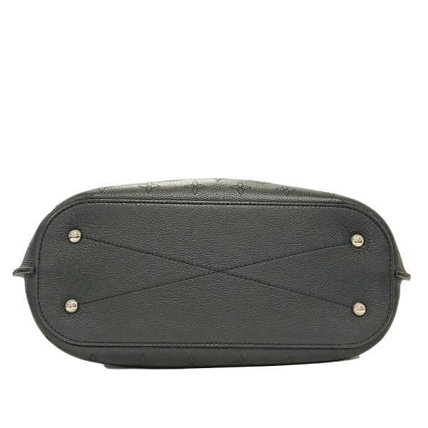 31008799315 100 05u Louis Vuitton Girarotta Mahina Noir Double Handle Handbag
