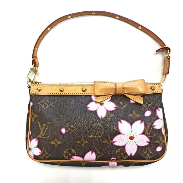 31012189315 52 01u transformed Louis Vuitton Accessory Cherry Blossom Handbag Party Bag Pouch Monogram Pink