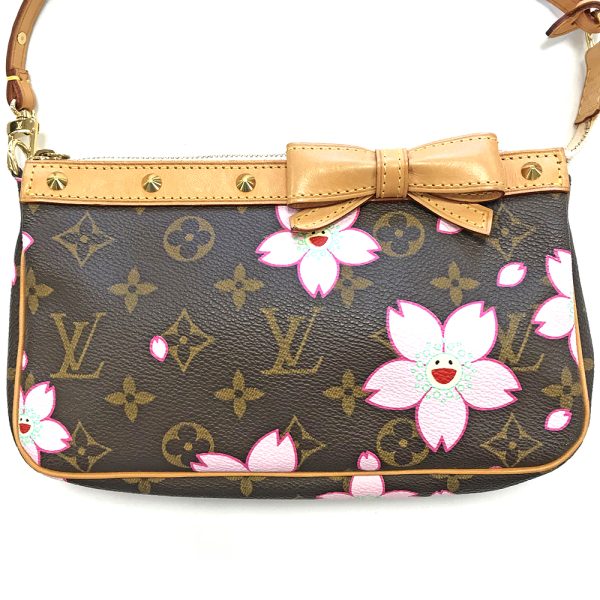 31012189315 52 02u Louis Vuitton Accessory Cherry Blossom Handbag Party Bag Pouch Monogram Pink