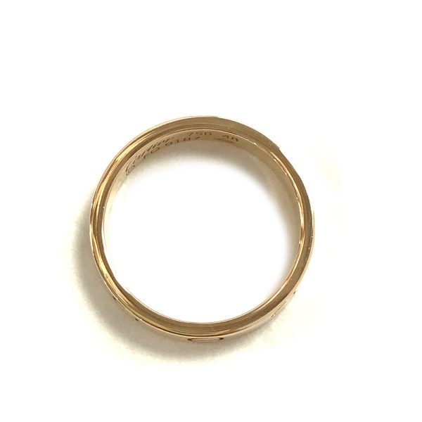 31034079315 27 02u Cartier Mini Love Ring Size 8 750PG Wedding Ring Pink Gold