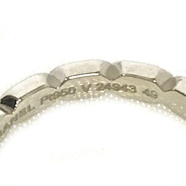 3103410 205u Chanel Premier Promise Wedding Ring Size 85 Pt950 Diamond Platinum Silver