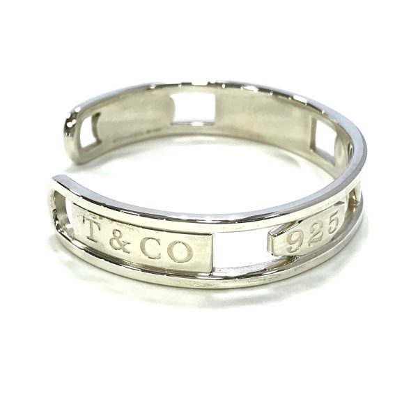 31035159315 16 03u Tiffany Co 1837 Silver Bangle 155 16cm SV925 Silver