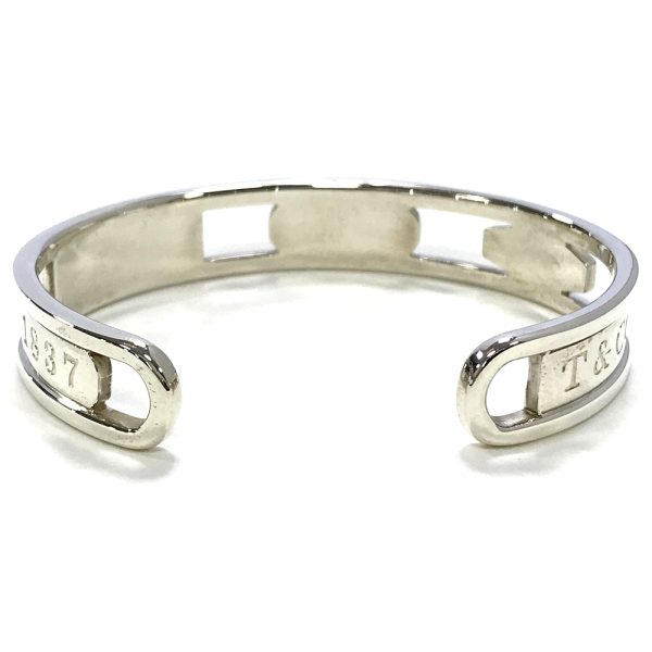 31035159315 16 04u Tiffany Co 1837 Silver Bangle 155 16cm SV925 Silver