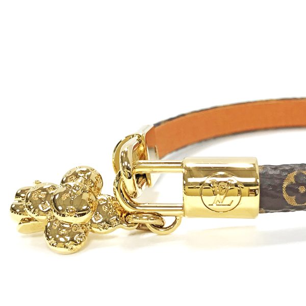 31035479315 20 02u Louis Vuitton Vivienne Bracelet 155cm Monogram Brown