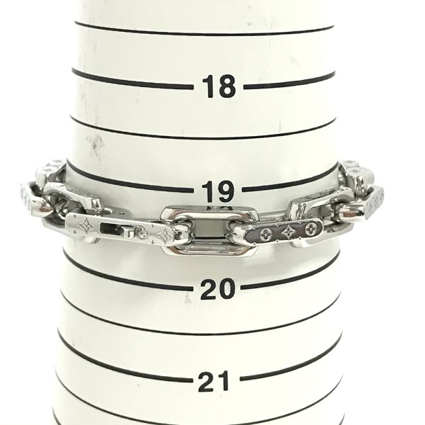 31035479315 9 04u Louis Vuitton Bracelet Chain Monogram Silver