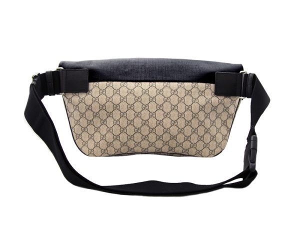 3126021022301 2 Gucci EDEN GG canvas leather Body Bag Beige Black