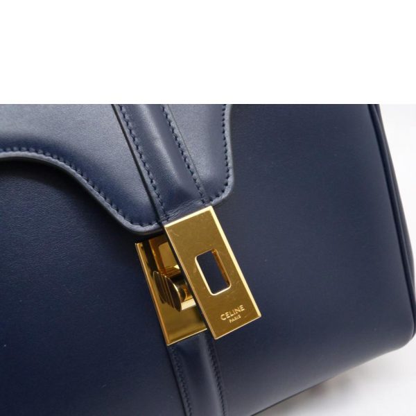 31512 8 Celine 16 Small Bag Dark Blue