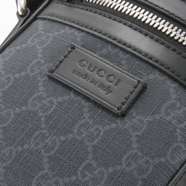 320100kma190019 3 Gucci Shoulder Bag GG Black Messenger Bag