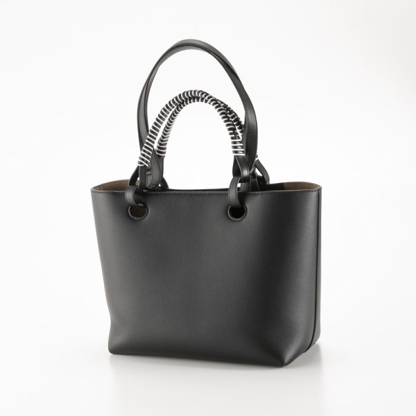 320200kwa390177 1 Loewe Anagram Small Classic Calfskin Tote Bag Black