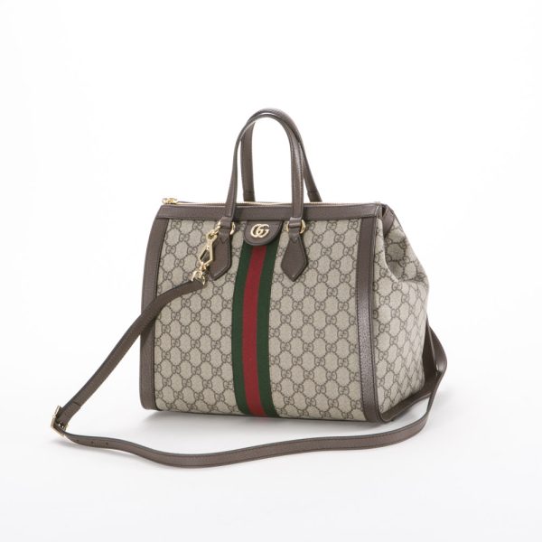 320200kwa890527 GUCCI Hand Tote Bag GG Supreme OPHIDIA Fit House