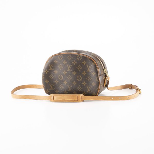 340100kwh490018 1 Louis Vuitton Monogram Canvas Blois Shoulder Bag Brown